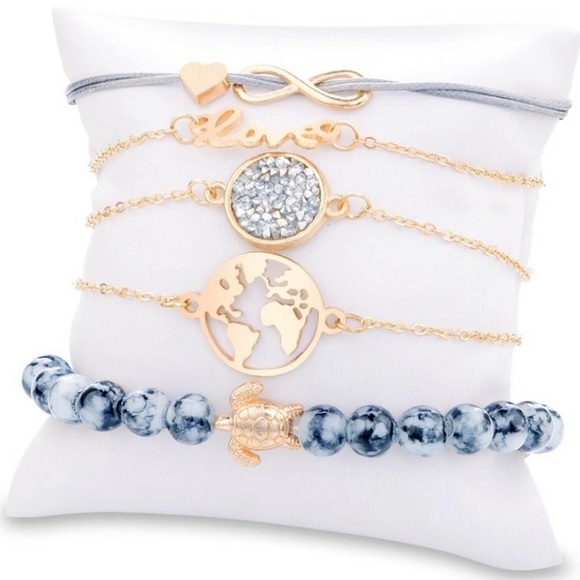 Infinity bracelet set - Picture 2 of 8